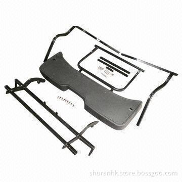 Golf Cart Rear Addie Stand with Two-side Production Bars, Ideal for Rebuilding
